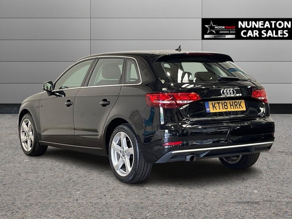 USED 2018 18 AUDI A3 1.0 TFSI Sport Sportback 5dr Petrol Manual Euro 6 (s/s) (116 ps) Driver Modes