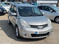 USED 2009 59 NISSAN NOTE 1.6 16V n-tec Hatchback 5dr Petrol Auto Euro 4 (110 ps) 1 FORMER + SAT ANV  + CRUISE + SAT NAV  + FSH + AUTO