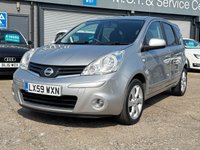 USED 2009 59 NISSAN NOTE 1.6 16V n-tec Hatchback 5dr Petrol Auto Euro 4 (110 ps) 1 FORMER + SAT ANV  + CRUISE + SAT NAV  + FSH + AUTO