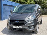 USED 2022 22 FORD TRANSIT CUSTOM 2.0 300 EcoBlue Limited Crew Van Double Cab 5dr Diesel Manual L1 H1 Euro 6 (s/s) (6 Seat) (130 ps) 