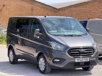 USED 2022 22 FORD TRANSIT CUSTOM 2.0 300 EcoBlue Limited Crew Van Double Cab 5dr Diesel Manual L1 H1 Euro 6 (s/s) (6 Seat) (130 ps) 