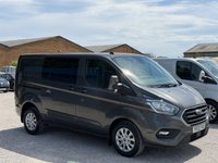USED 2022 22 FORD TRANSIT CUSTOM 2.0 300 EcoBlue Limited Crew Van Double Cab 5dr Diesel Manual L1 H1 Euro 6 (s/s) (6 Seat) (130 ps) 