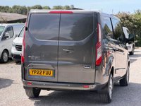 USED 2022 22 FORD TRANSIT CUSTOM 2.0 300 EcoBlue Limited Crew Van Double Cab 5dr Diesel Manual L1 H1 Euro 6 (s/s) (6 Seat) (130 ps) 