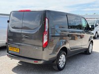USED 2022 22 FORD TRANSIT CUSTOM 2.0 300 EcoBlue Limited Crew Van Double Cab 5dr Diesel Manual L1 H1 Euro 6 (s/s) (6 Seat) (130 ps) 