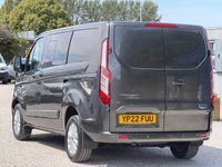 USED 2022 22 FORD TRANSIT CUSTOM 2.0 300 EcoBlue Limited Crew Van Double Cab 5dr Diesel Manual L1 H1 Euro 6 (s/s) (6 Seat) (130 ps) 