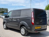 USED 2022 22 FORD TRANSIT CUSTOM 2.0 300 EcoBlue Limited Crew Van Double Cab 5dr Diesel Manual L1 H1 Euro 6 (s/s) (6 Seat) (130 ps) 