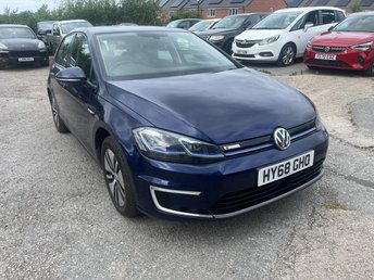 2018 VOLKSWAGEN E-GOLF 35.8kWh e-Golf Auto 5dr £7750.00