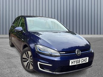 2018 VOLKSWAGEN E-GOLF 35.8kWh e-Golf Auto 5dr &pound;7750.00
