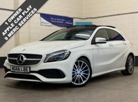 USED 2016 66 MERCEDES-BENZ A CLASS 1.6 A160 AMG Line (Premium Plus) Panoramic Hatchback 5 Door Petrol 7G-DCT Euro 6 (s/s) (102 ps) APPLE CAR PLAY PANORAMIC ROOF
