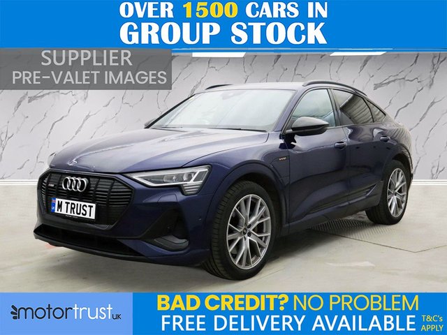 View our Audi E-Tron 50 Black Edition Sportback 5dr Electric Auto quattro 71.2kWh (11kW Charger) (313 ps)