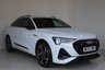 USED 2022 22 AUDI E-TRON 50 Black Edition Sportback 5dr Electric Auto quattro 71.2kWh (11kW Charger) (313 ps) REAR CAMERA + OPTICAL SENSORS,  APPLE CAR PLAY + ANDROID AUTO, HEATED FRONT SEATS