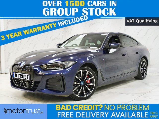 View our BMW I4 40 83.9kWh M Sport Gran Coupe 5dr Electric Auto eDrive (340 ps)