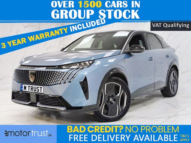 View our Peugeot E-3008 73kWh GT SUV 5dr Electric Auto (210 ps)