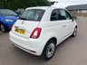 USED 2017 67 FIAT 500 1.2 Lounge Hatchback 3dr Petrol Manual Euro 6 (s/s) (69 bhp) WR67CVH Bluetooth, Air Con, DAB, ULEZ
