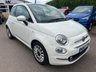 USED 2017 67 FIAT 500 1.2 Lounge Hatchback 3dr Petrol Manual Euro 6 (s/s) (69 bhp) WR67CVH Bluetooth, Air Con, DAB, ULEZ