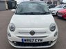 USED 2017 67 FIAT 500 1.2 Lounge Hatchback 3dr Petrol Manual Euro 6 (s/s) (69 bhp) WR67CVH Bluetooth, Air Con, DAB, ULEZ