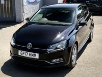 USED 2017 17 VOLKSWAGEN POLO 1.2 TSI BlueMotion Tech Match Edition Hatchback 5dr Petrol Manual Euro 6 (s/s) (90 ps) 