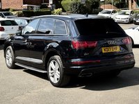 USED 2017 17 AUDI Q7 3.0 TDI V6 S line SUV 5dr Diesel Tiptronic quattro Euro 6 (s/s) (218 ps) 