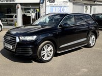 USED 2017 17 AUDI Q7 3.0 TDI V6 S line SUV 5dr Diesel Tiptronic quattro Euro 6 (s/s) (218 ps) 