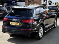 USED 2017 17 AUDI Q7 3.0 TDI V6 S line SUV 5dr Diesel Tiptronic quattro Euro 6 (s/s) (218 ps) 