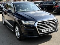 USED 2017 17 AUDI Q7 3.0 TDI V6 S line SUV 5dr Diesel Tiptronic quattro Euro 6 (s/s) (218 ps) 
