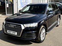 USED 2017 17 AUDI Q7 3.0 TDI V6 S line SUV 5dr Diesel Tiptronic quattro Euro 6 (s/s) (218 ps) 
