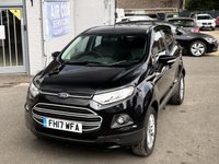 USED 2017 17 FORD ECOSPORT 1.5 Zetec SUV 5dr Petrol Powershift 2WD Euro 5 (112 ps) 