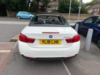 USED 2018 BMW 4 SERIES 3.0 430d M Sport Convertible 2dr Diesel Auto Euro 6 (s/s) (258 ps) 