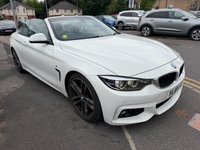 USED 2018 BMW 4 SERIES 3.0 430d M Sport Convertible 2dr Diesel Auto Euro 6 (s/s) (258 ps) 