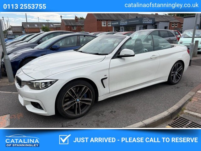 View our BMW 4 Series 3.0 430d M Sport Convertible 2dr Diesel Auto Euro 6 (s/s) (258 ps)