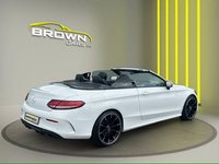 USED 2018 58 MERCEDES-BENZ C CLASS 1.5 C200 MHEV AMG Line Cabriolet 2dr Petrol G-Tronic+ Euro 6 (s/s) (198 ps) 