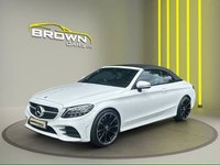 USED 2018 58 MERCEDES-BENZ C CLASS 1.5 C200 MHEV AMG Line Cabriolet 2dr Petrol G-Tronic+ Euro 6 (s/s) (198 ps) 