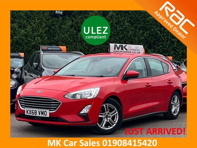 2019 FORD FOCUS 1.0T EcoBoost Zetec Hatchback 5dr Petrol Manual Euro 6 (s/s) (100 ps) KX68VMO £7995.00