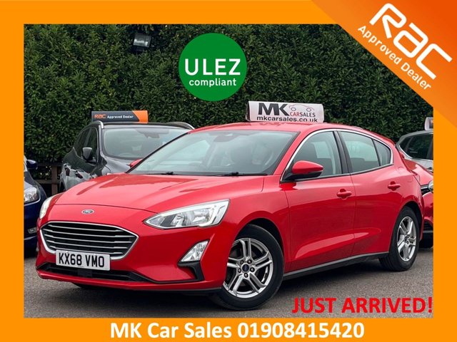 2019 FORD FOCUS 1.0T EcoBoost Zetec Hatchback 5dr Petrol Manual Euro 6 (s/s) (100 ps) KX68VMO £7995.00