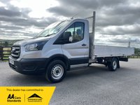 USED 2021 21 FORD TRANSIT 130 2.0 350 EcoBlue Leader FWD L2 Euro 6 13FT 6 DROPSIDE +VAT 