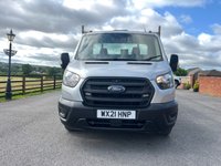USED 2021 21 FORD TRANSIT 130 2.0 350 EcoBlue Leader FWD L2 Euro 6 13FT 6 DROPSIDE +VAT 
