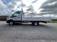 USED 2021 21 FORD TRANSIT 130 2.0 350 EcoBlue Leader FWD L2 Euro 6 13FT 6 DROPSIDE +VAT 