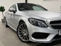 USED 2017 67 MERCEDES-BENZ C CLASS 2.1 C220d AMG Line (Premium) Coupe 2dr Diesel G-Tronic+ Euro 6 (s/s) (170 ps) 