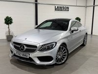 USED 2017 67 MERCEDES-BENZ C CLASS 2.1 C220d AMG Line (Premium) Coupe 2dr Diesel G-Tronic+ Euro 6 (s/s) (170 ps) 