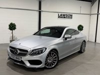 USED 2017 67 MERCEDES-BENZ C CLASS 2.1 C220d AMG Line (Premium) Coupe 2dr Diesel G-Tronic+ Euro 6 (s/s) (170 ps) 
