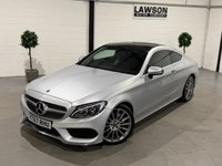 USED 2017 67 MERCEDES-BENZ C CLASS 2.1 C220d AMG Line (Premium) Coupe 2dr Diesel G-Tronic+ Euro 6 (s/s) (170 ps) 