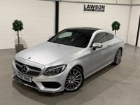 USED 2017 67 MERCEDES-BENZ C CLASS 2.1 C220d AMG Line (Premium) Coupe 2dr Diesel G-Tronic+ Euro 6 (s/s) (170 ps) 