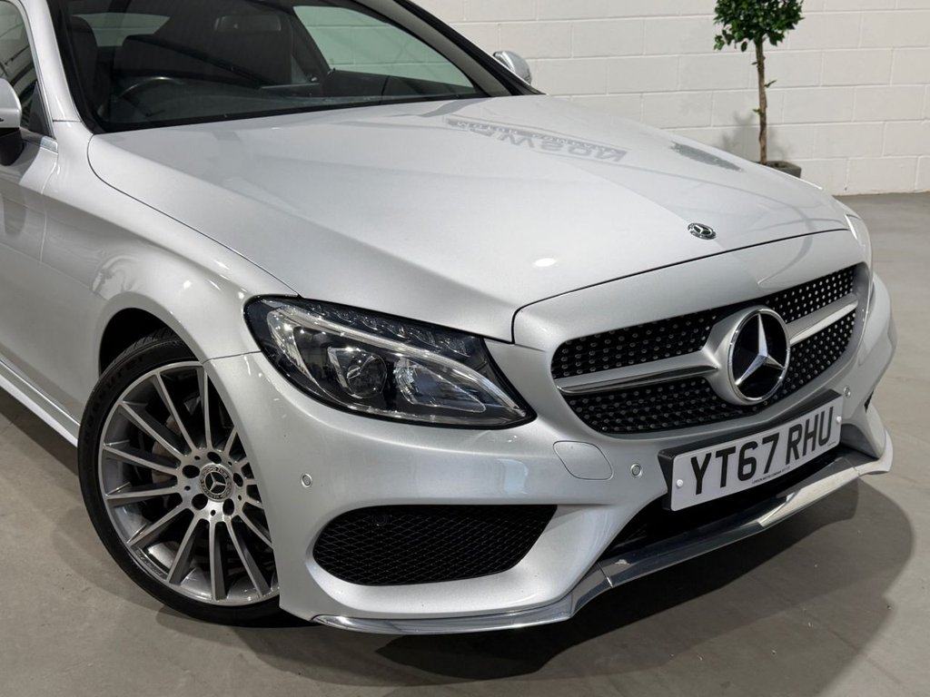 USED 2017 67 MERCEDES-BENZ C CLASS 2.1 C220d AMG Line (Premium) Coupe 2dr Diesel G-Tronic+ Euro 6 (s/s) (170 ps) 