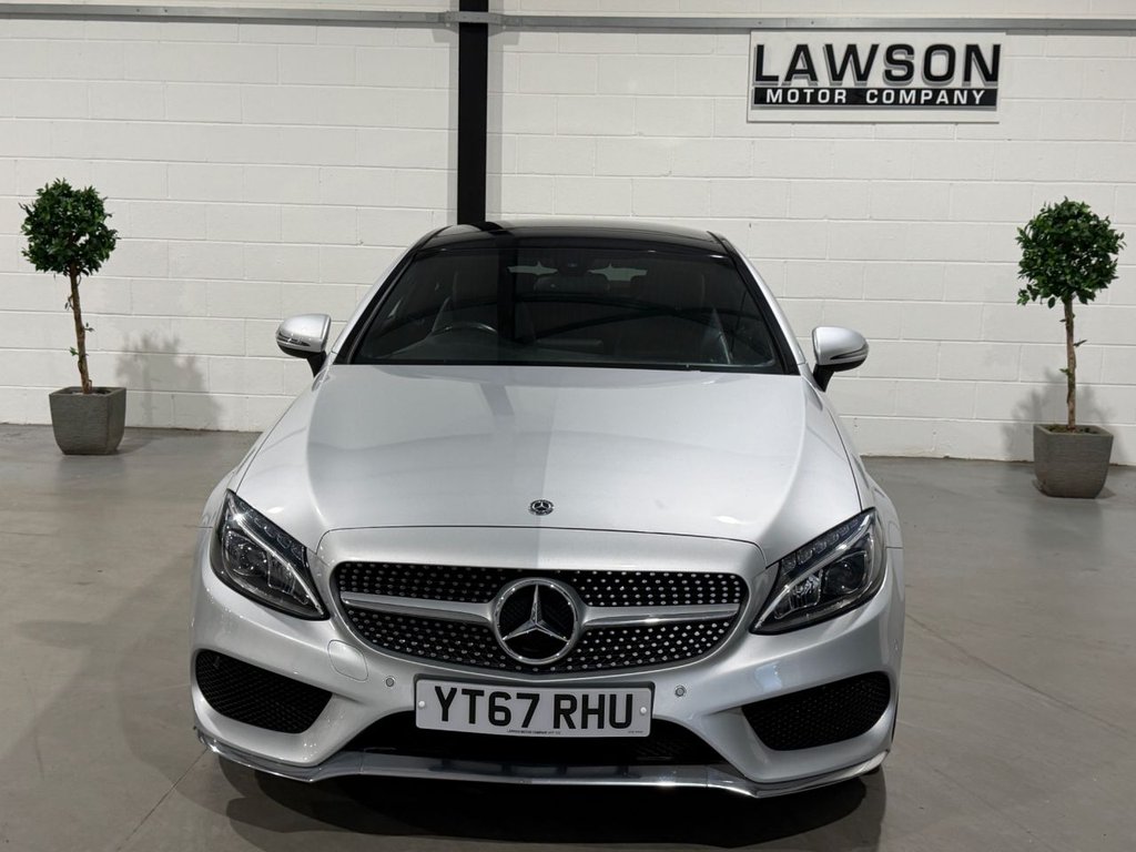 USED 2017 67 MERCEDES-BENZ C CLASS 2.1 C220d AMG Line (Premium) Coupe 2dr Diesel G-Tronic+ Euro 6 (s/s) (170 ps) 