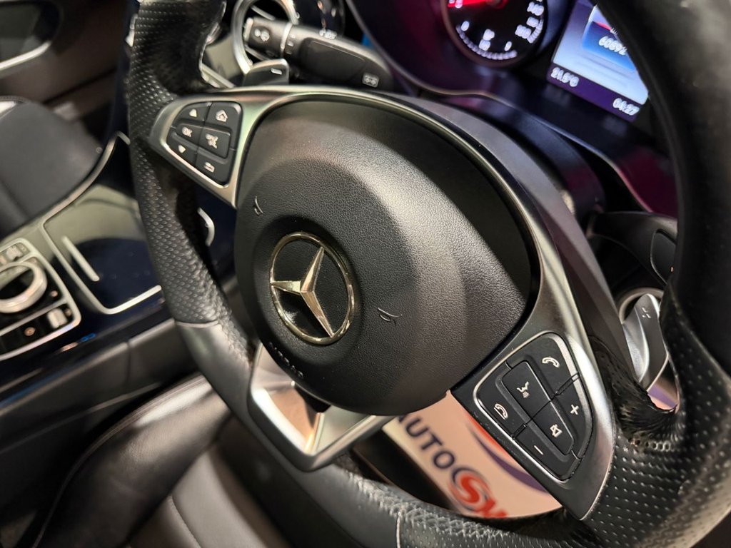 USED 2017 67 MERCEDES-BENZ C CLASS 2.1 C220d AMG Line (Premium) Coupe 2dr Diesel G-Tronic+ Euro 6 (s/s) (170 ps) 