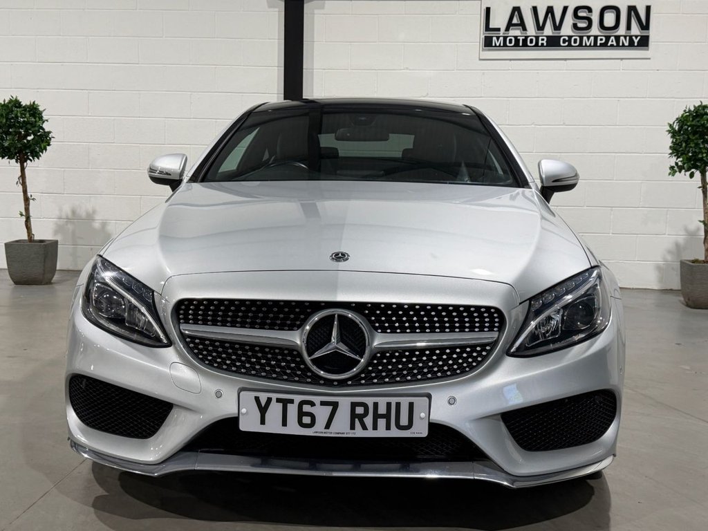 USED 2017 67 MERCEDES-BENZ C CLASS 2.1 C220d AMG Line (Premium) Coupe 2dr Diesel G-Tronic+ Euro 6 (s/s) (170 ps) 