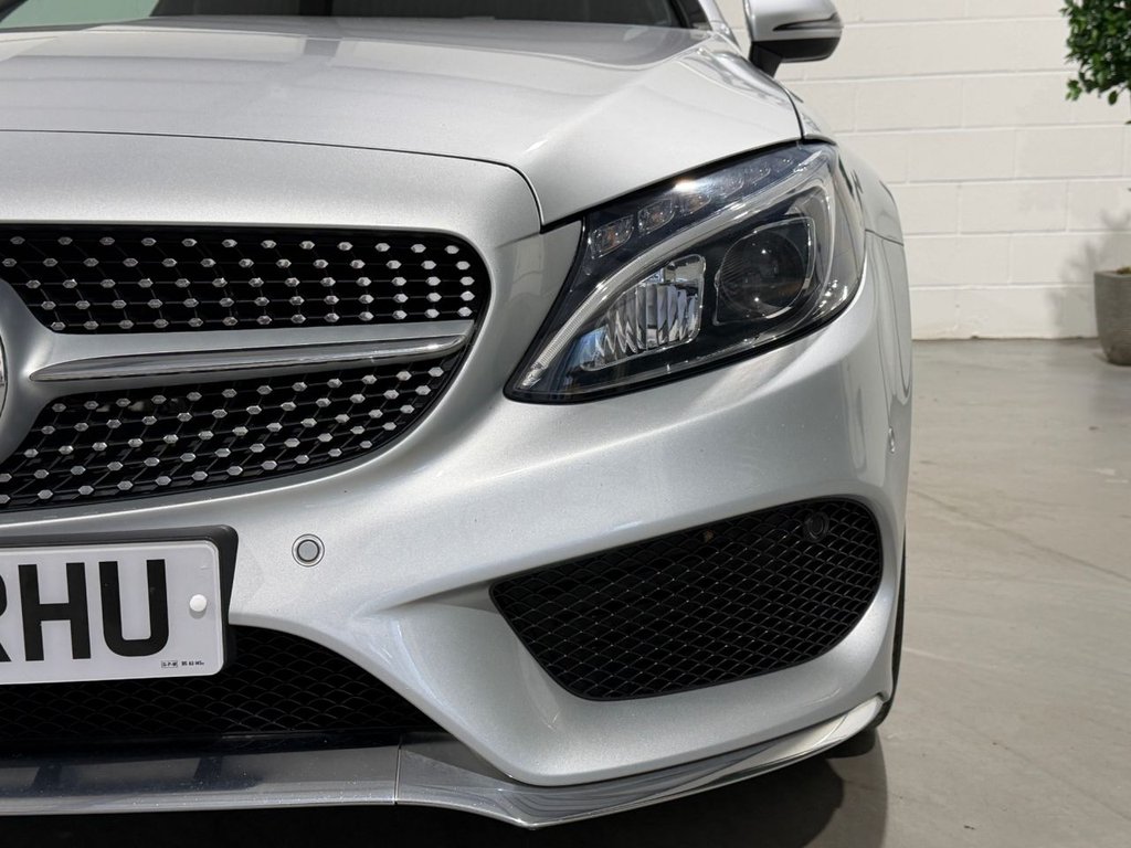 USED 2017 67 MERCEDES-BENZ C CLASS 2.1 C220d AMG Line (Premium) Coupe 2dr Diesel G-Tronic+ Euro 6 (s/s) (170 ps) 