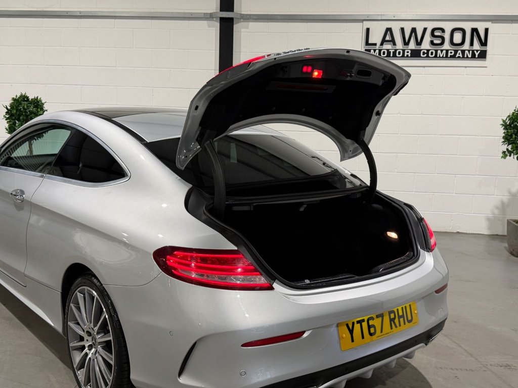 USED 2017 67 MERCEDES-BENZ C CLASS 2.1 C220d AMG Line (Premium) Coupe 2dr Diesel G-Tronic+ Euro 6 (s/s) (170 ps) 