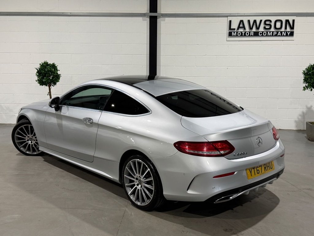 USED 2017 67 MERCEDES-BENZ C CLASS 2.1 C220d AMG Line (Premium) Coupe 2dr Diesel G-Tronic+ Euro 6 (s/s) (170 ps) 