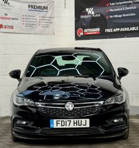 USED 2017 17 VAUXHALL ASTRA 1.6i Turbo SRi Nav Hatchback 5dr Petrol Manual Euro 6 (s/s) (200 ps) 